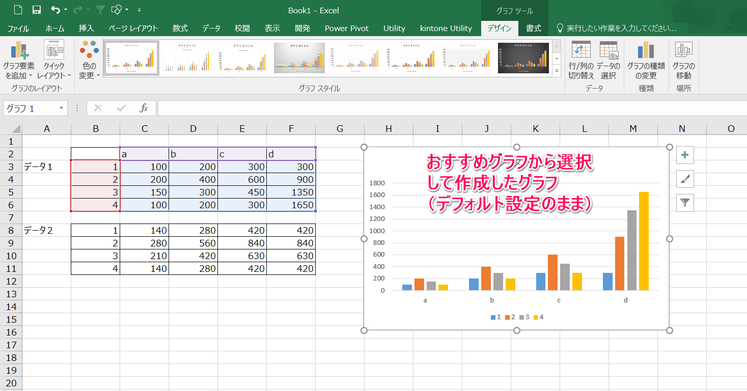 Asu Excel2016でグラフをコピーしてデータ範囲を変更したら勝手に色が変わるのを防ぐ方法 アスノート Asunote Jp